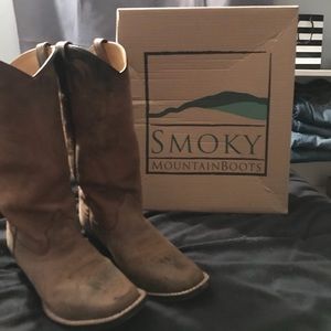 smokey mountain boots size 7.5